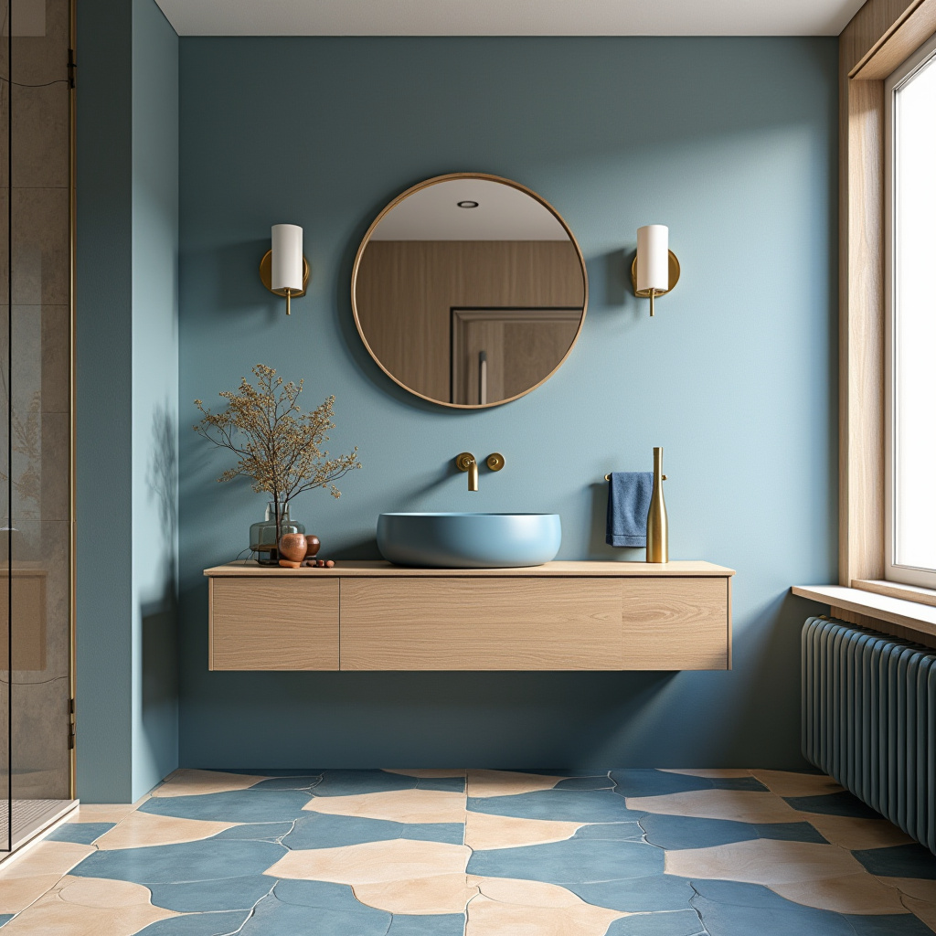 blue and beige bathroom 34