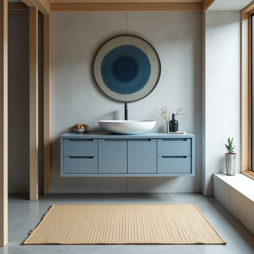 blue and beige bathroom 39