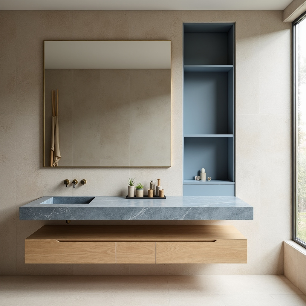blue and beige bathroom 4