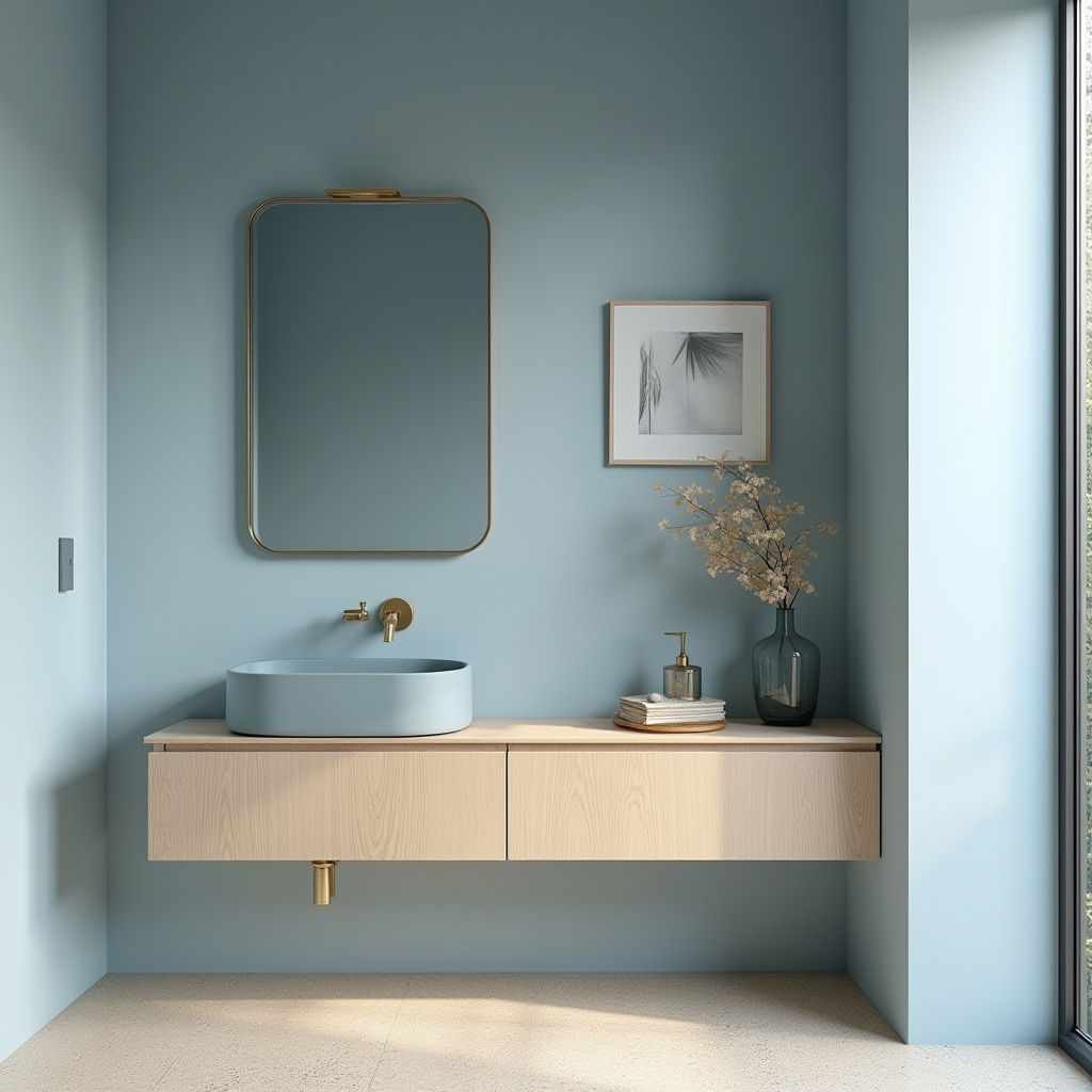 blue and beige bathroom 7