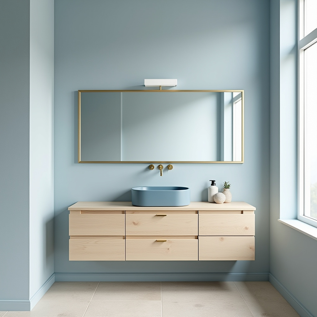 blue and beige bathroom 8