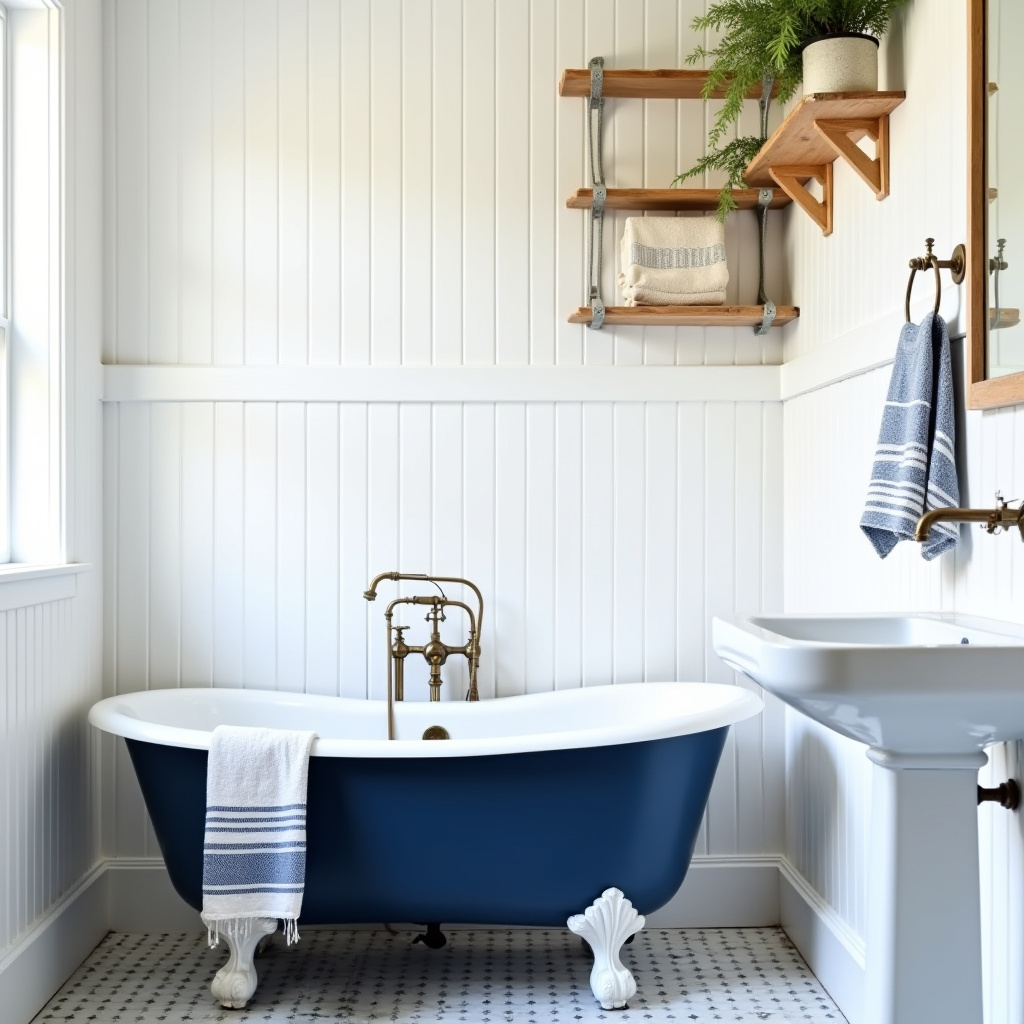 blue and white bathroom 12