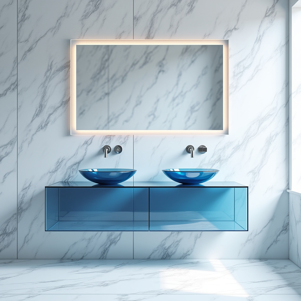 blue and white bathroom 13