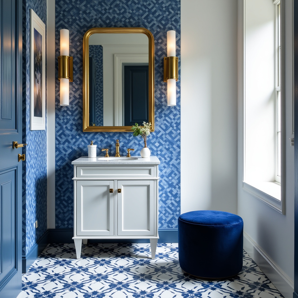 blue and white bathroom 22