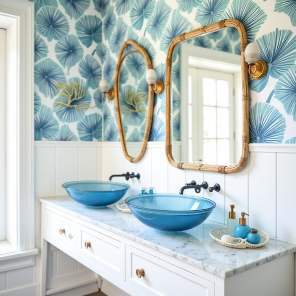 blue and white bathroom 25