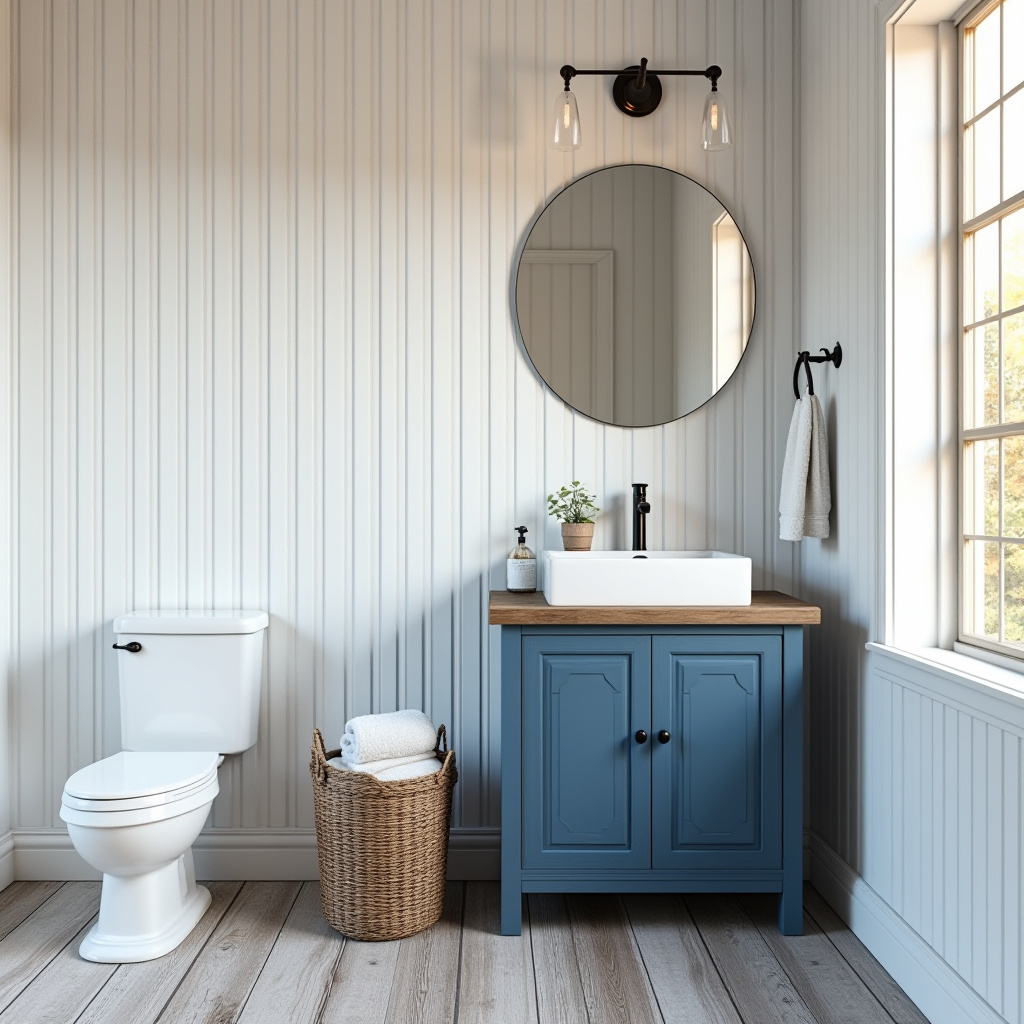 blue and white bathroom 32
