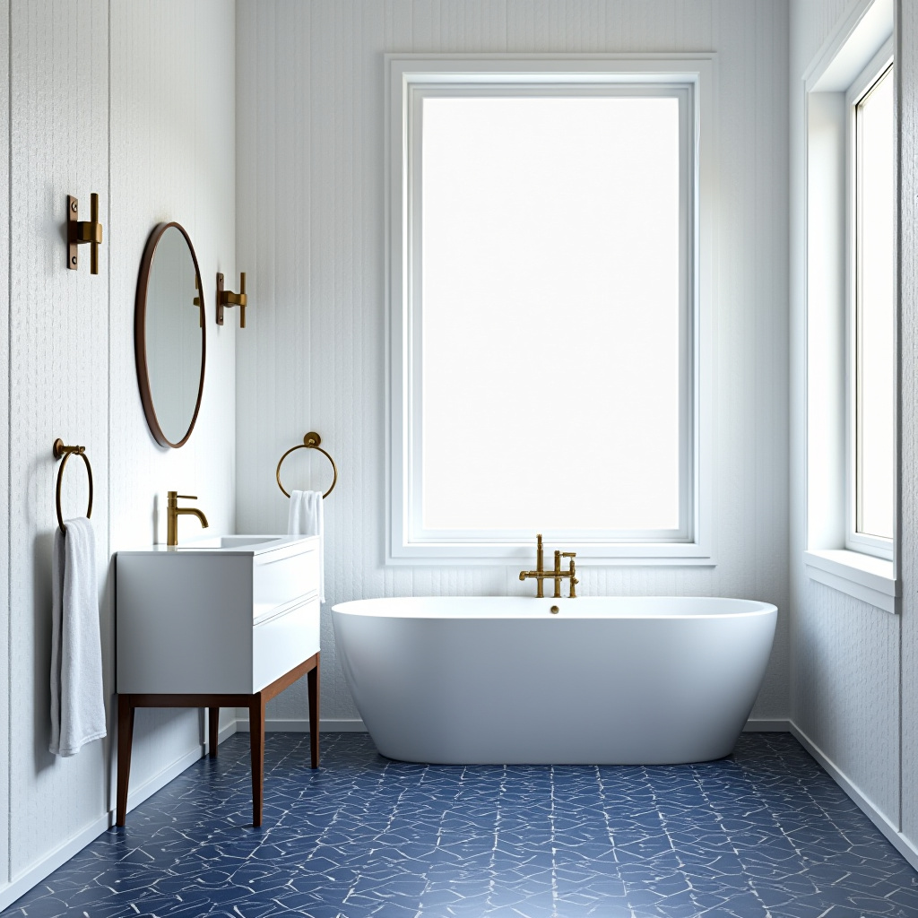blue and white bathroom 33