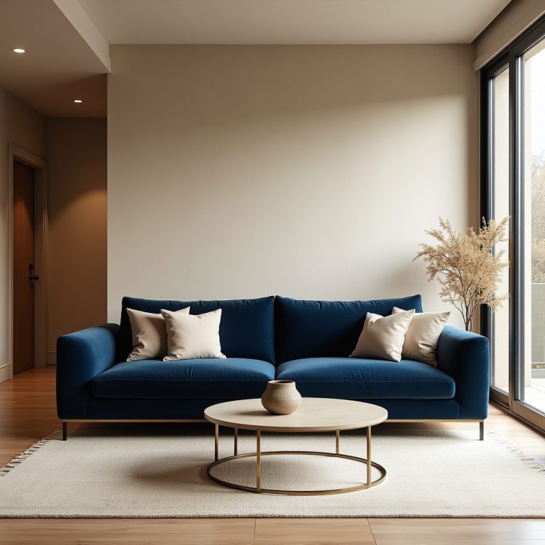 blue couch living room ideas 1