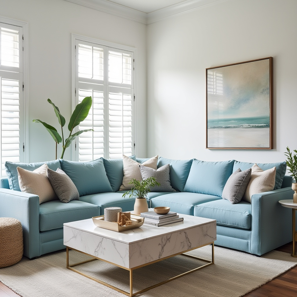 blue couch living room ideas 17