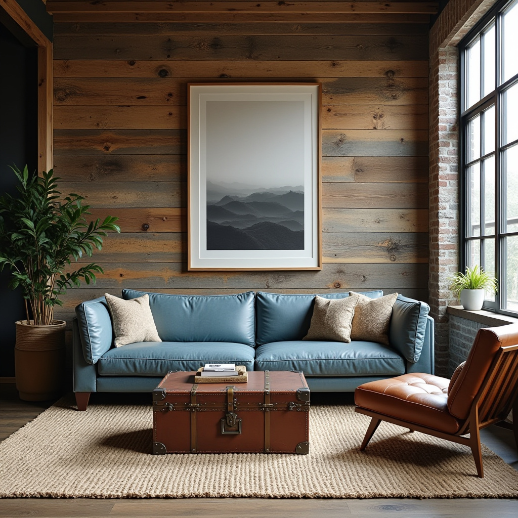 blue couch living room ideas 21