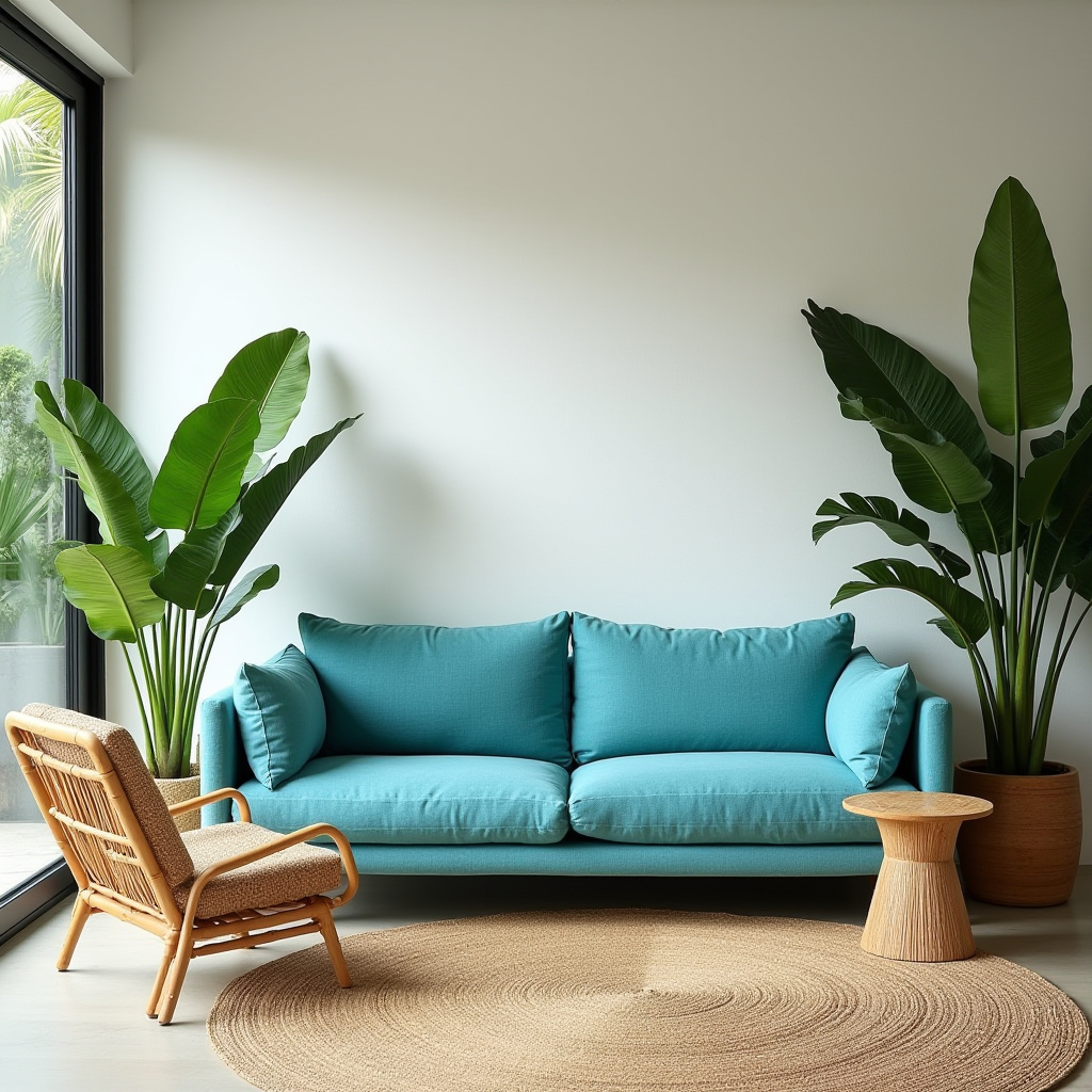 blue couch living room ideas 25