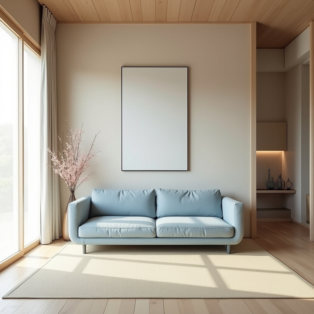 blue couch living room ideas 28