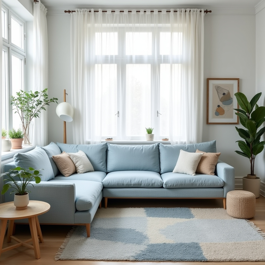 blue couch living room ideas 4