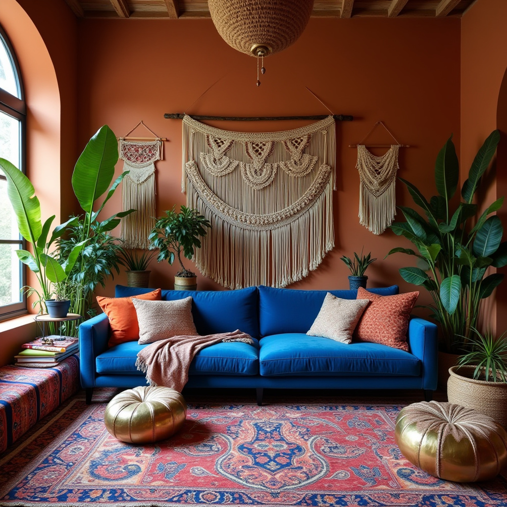 blue couch living room ideas 9