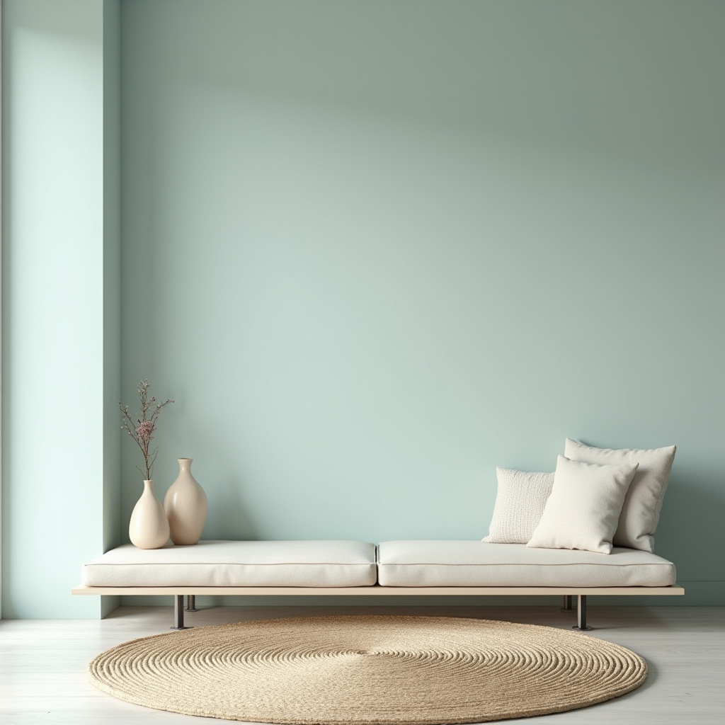 blue feature wall living room 21