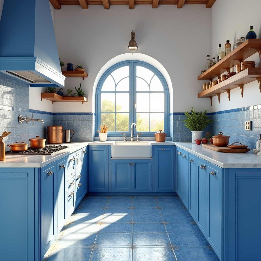 blue kitchen decor 13