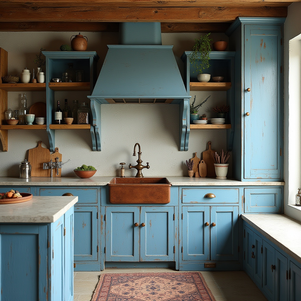 blue kitchen decor 17
