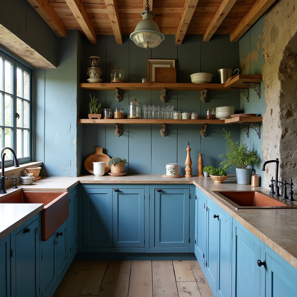 blue kitchen decor 18