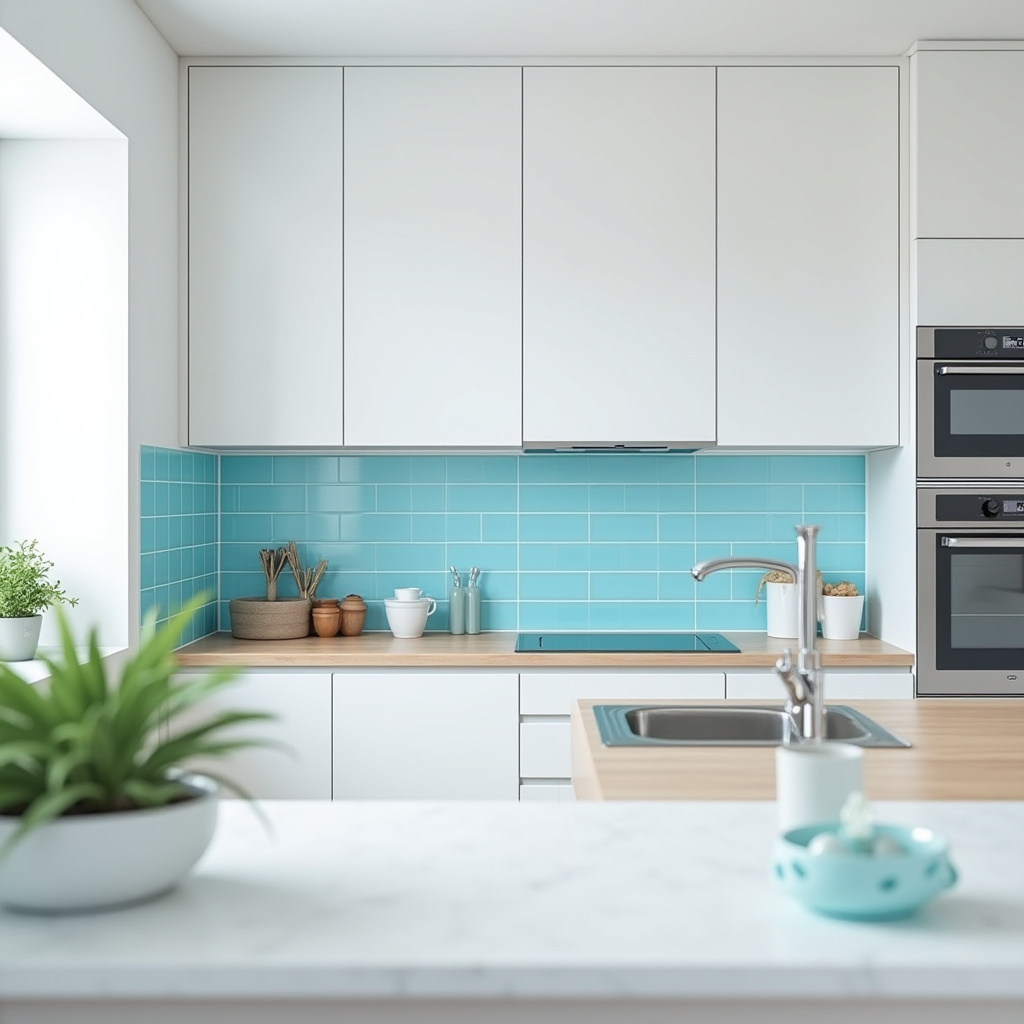 blue kitchen decor 21