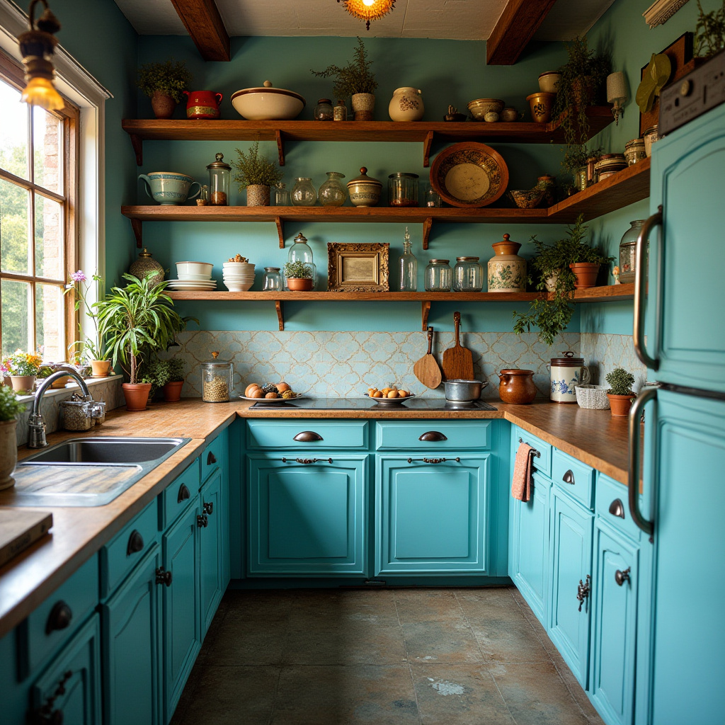 blue kitchen decor 23