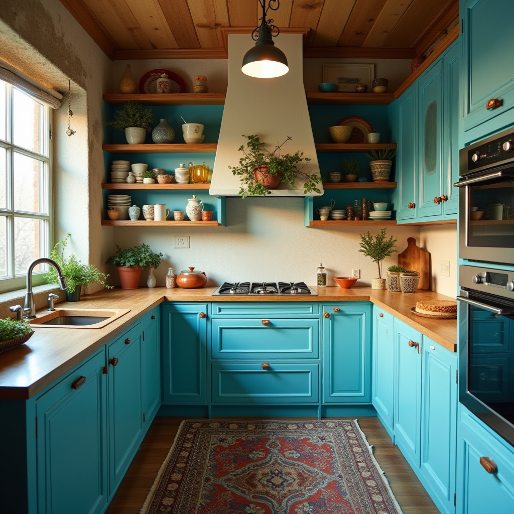 blue kitchen decor 24