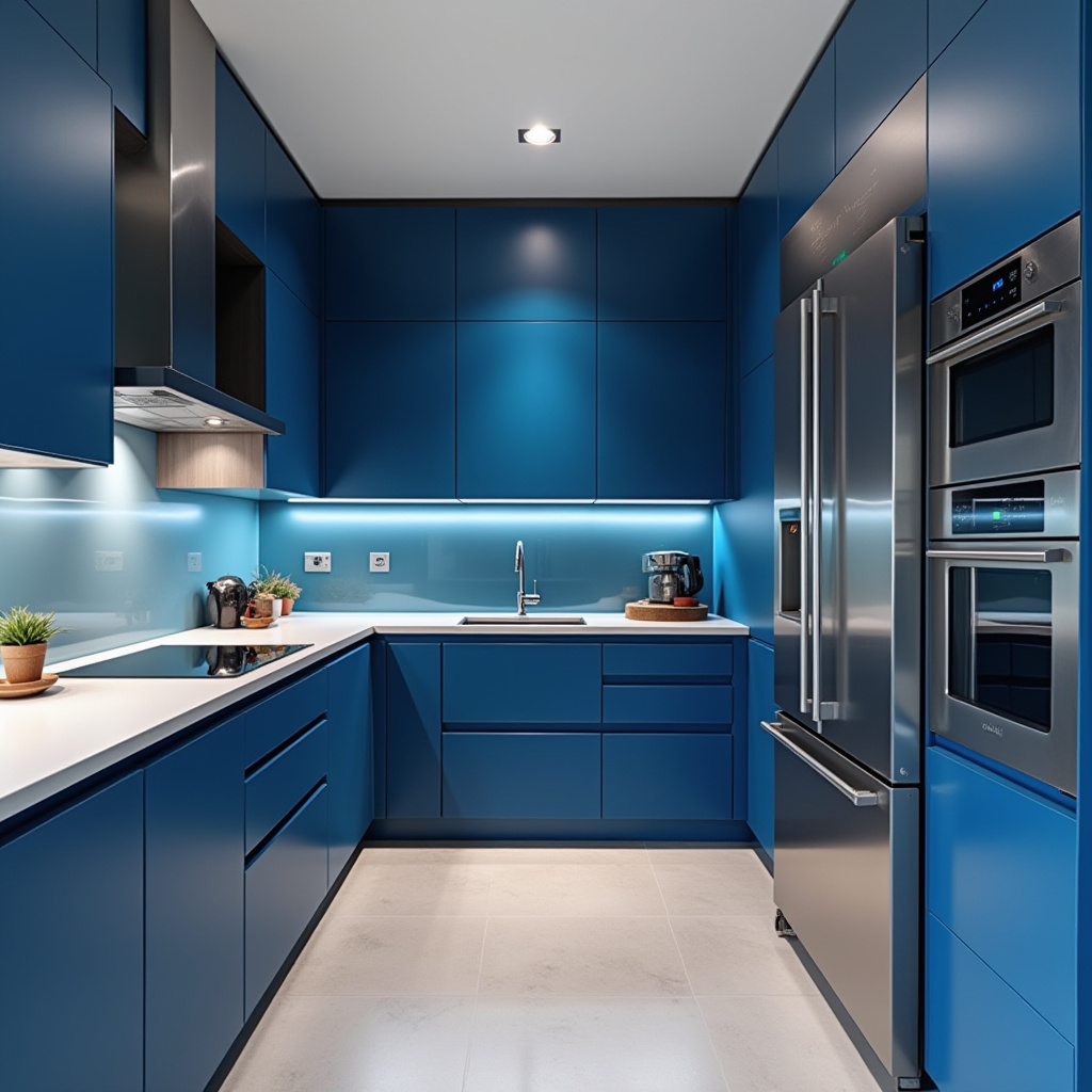 blue kitchen decor 26