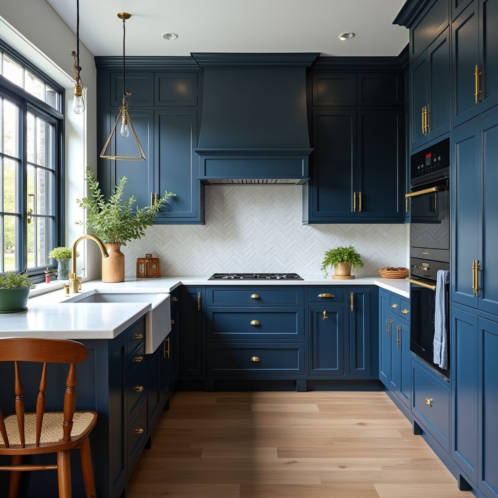 blue kitchen decor 27