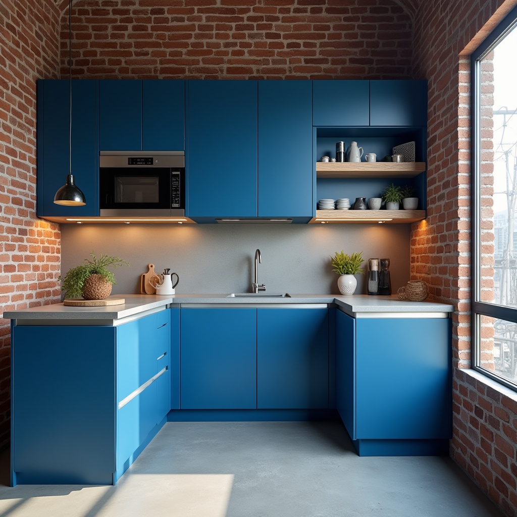 blue kitchen decor 29