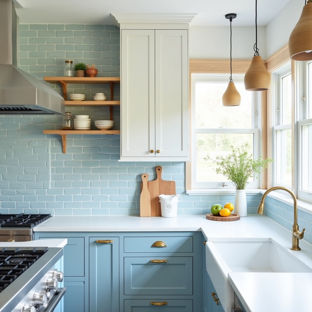 blue kitchen decor 3