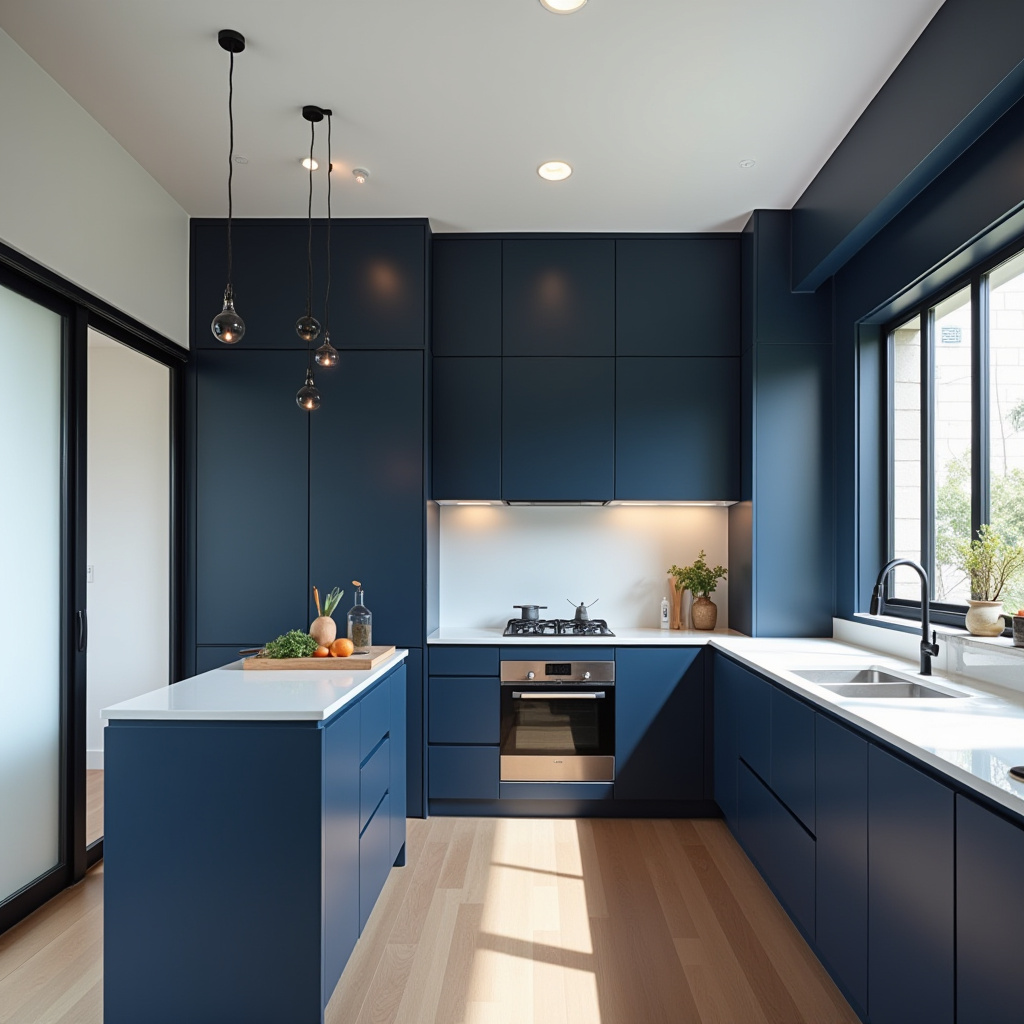 blue kitchen decor 39