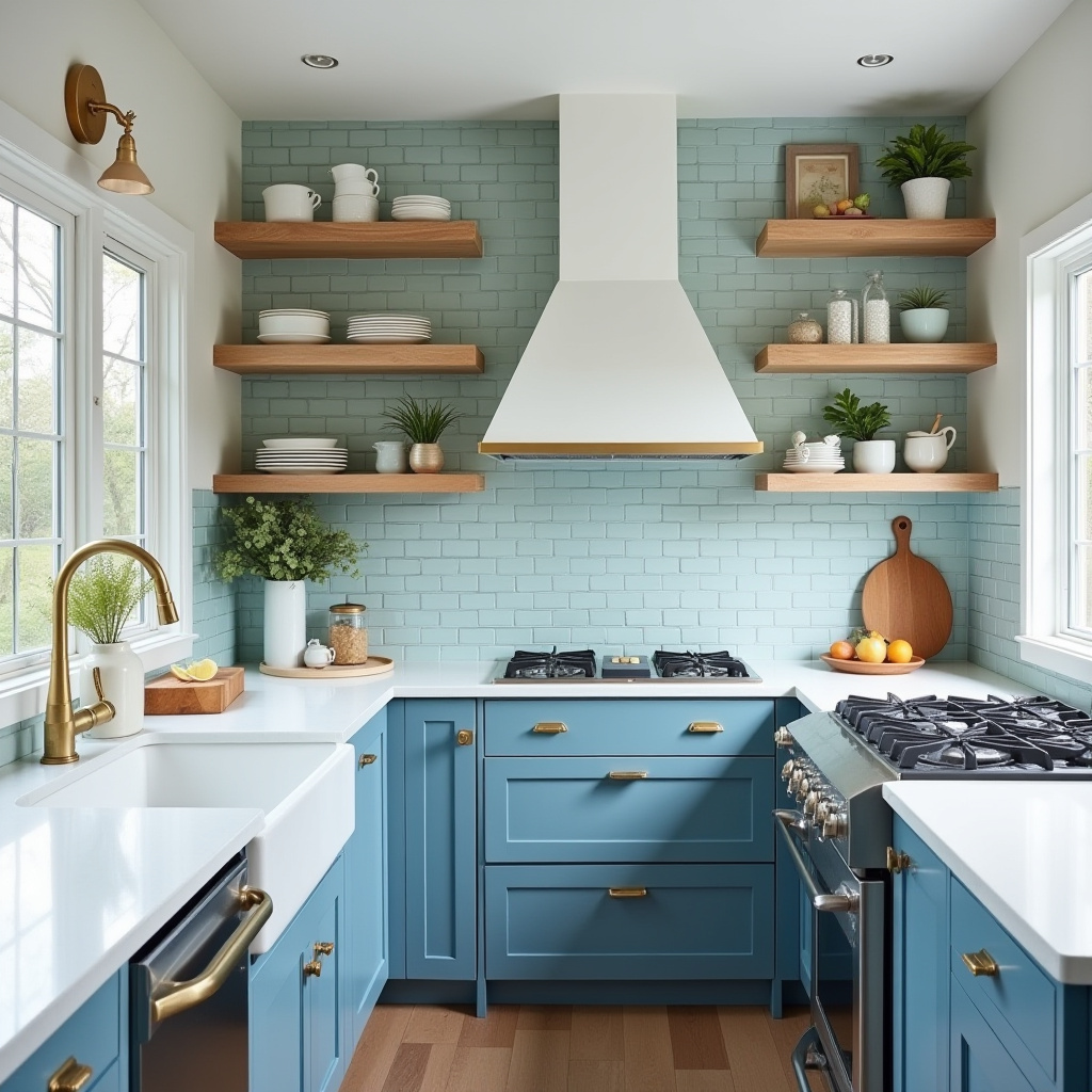 blue kitchen decor 4