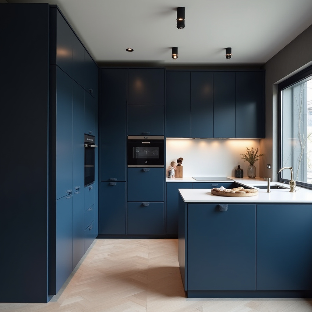 blue kitchen decor 40
