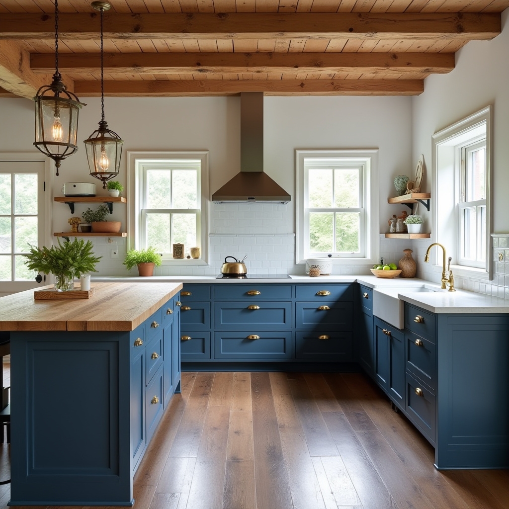 blue kitchen decor 7
