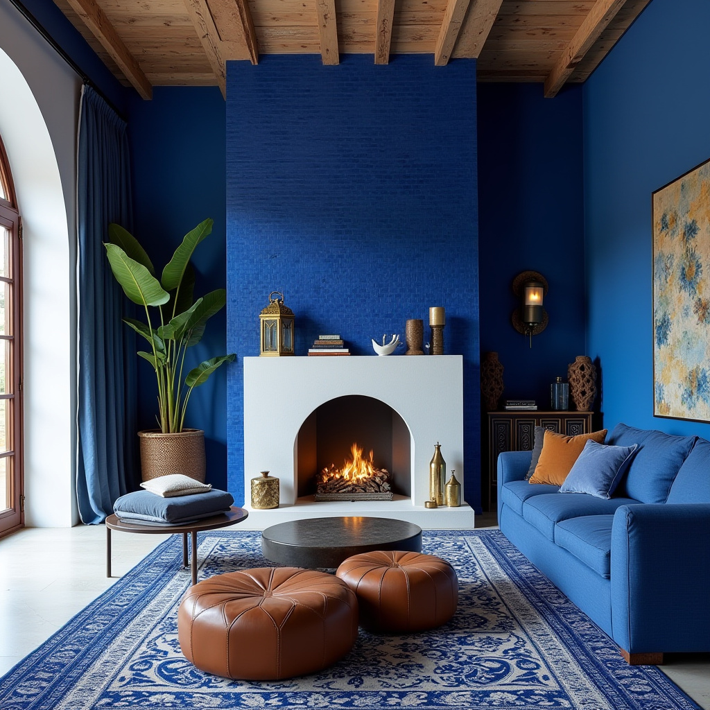 blue living room color 34