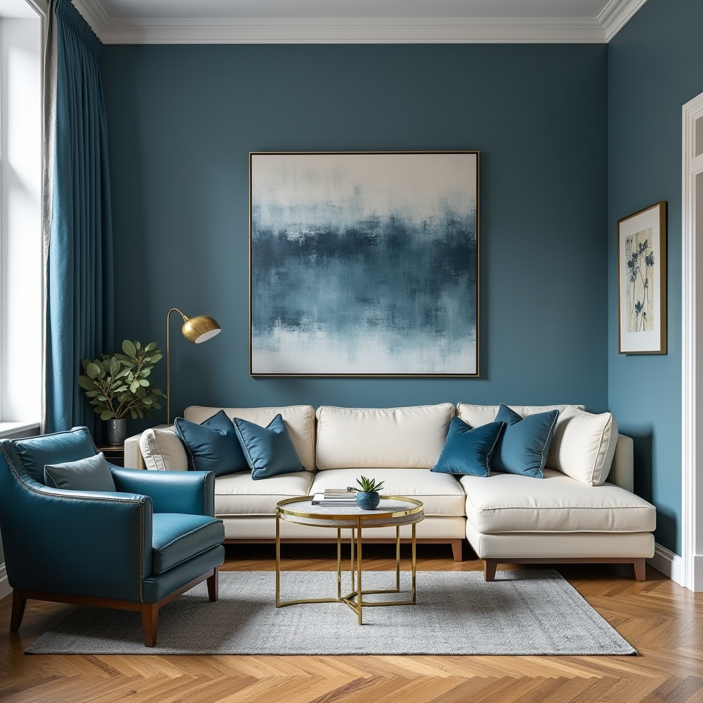 blue living room color 7