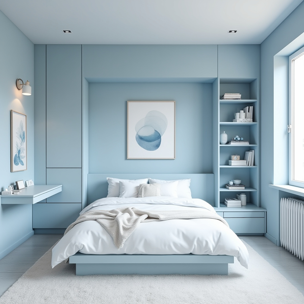blue teen bedroom 10