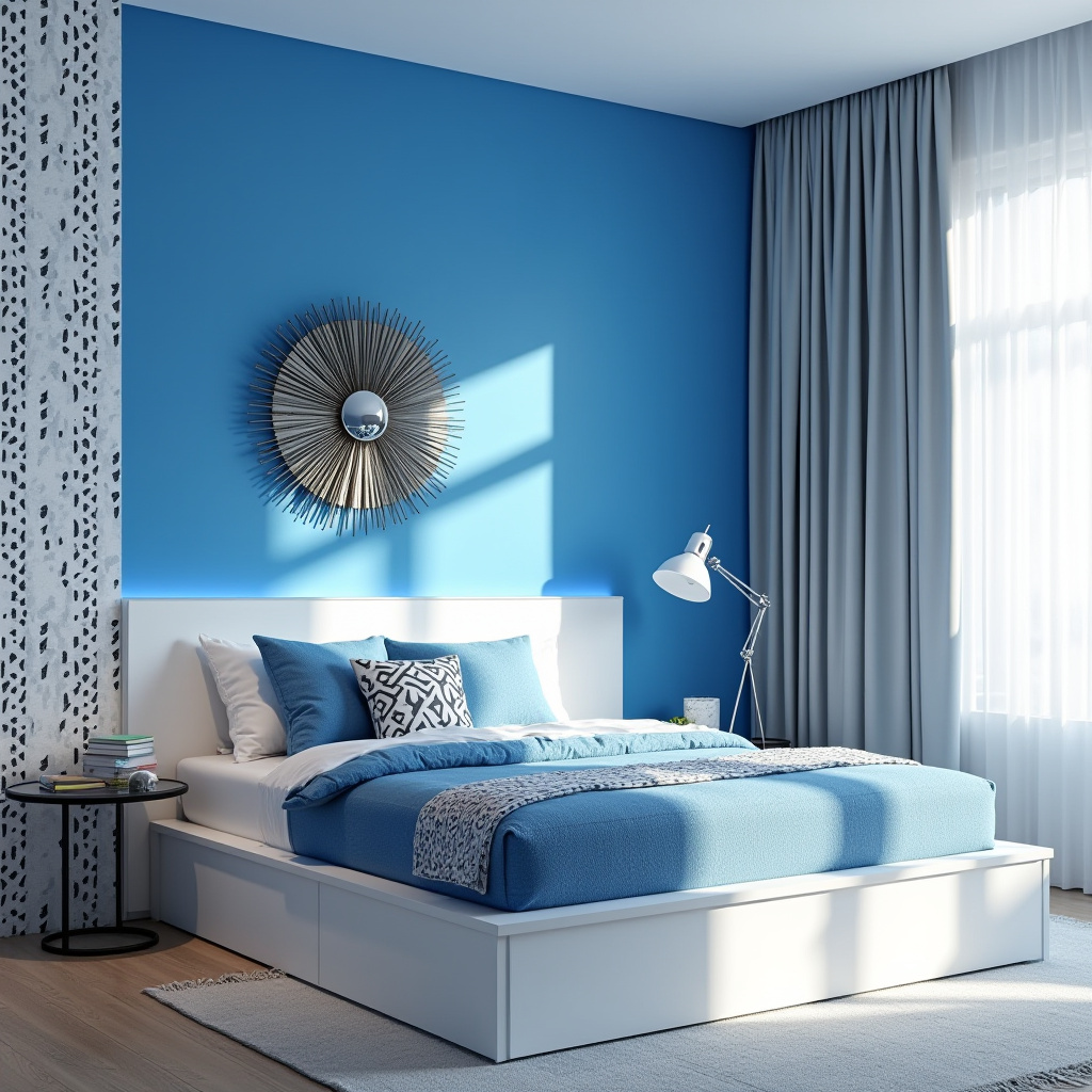 blue teen bedroom 12