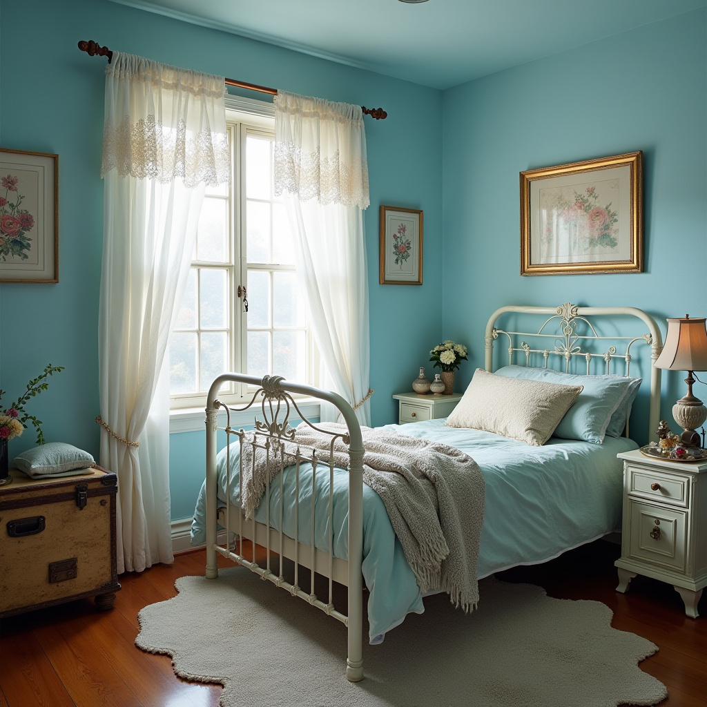blue teen bedroom 29