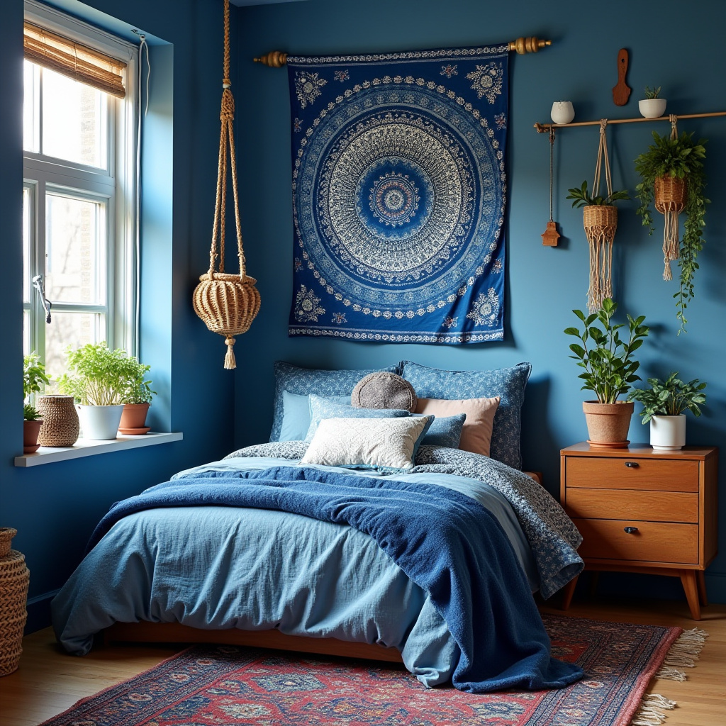 blue teen bedroom 7