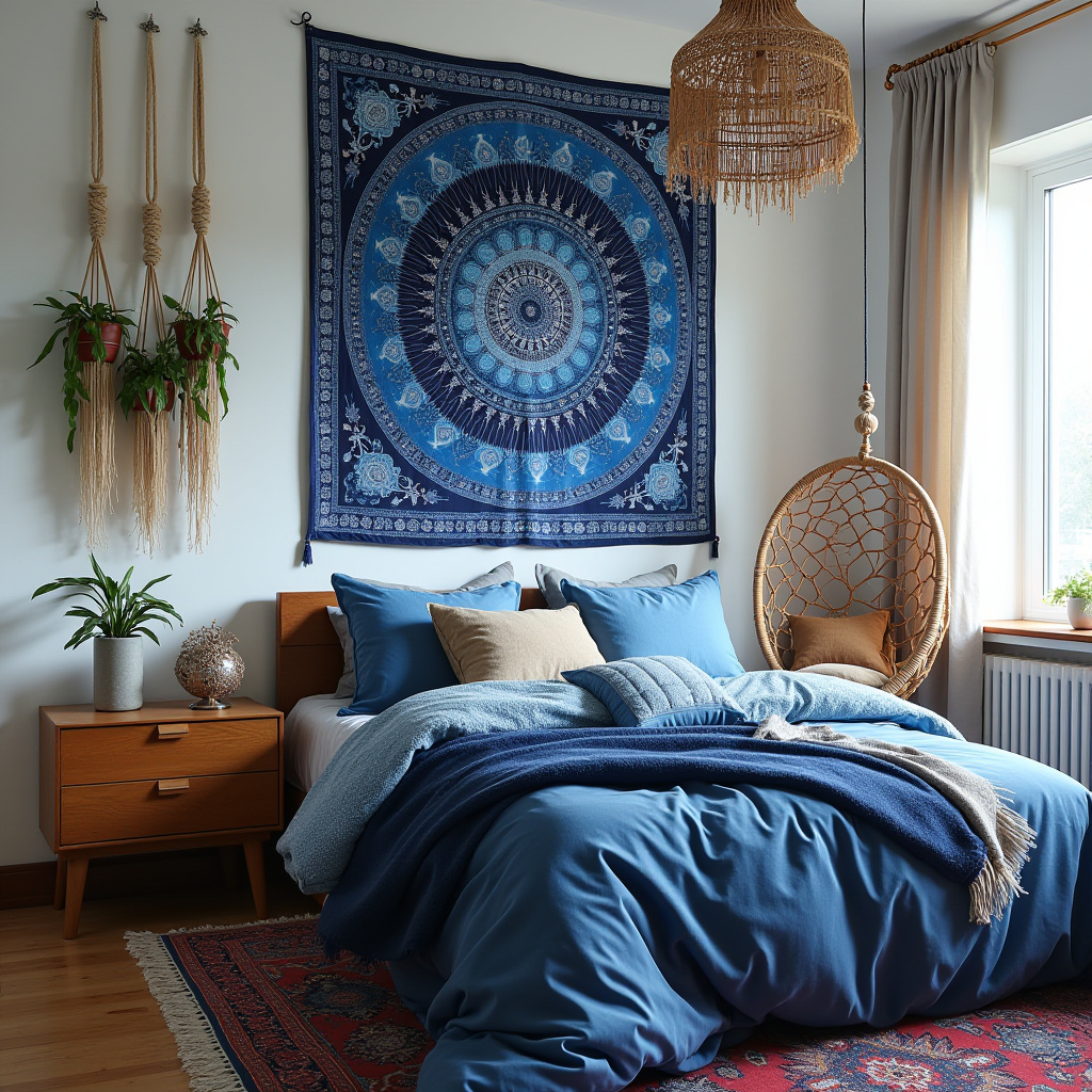 blue teen bedroom 8