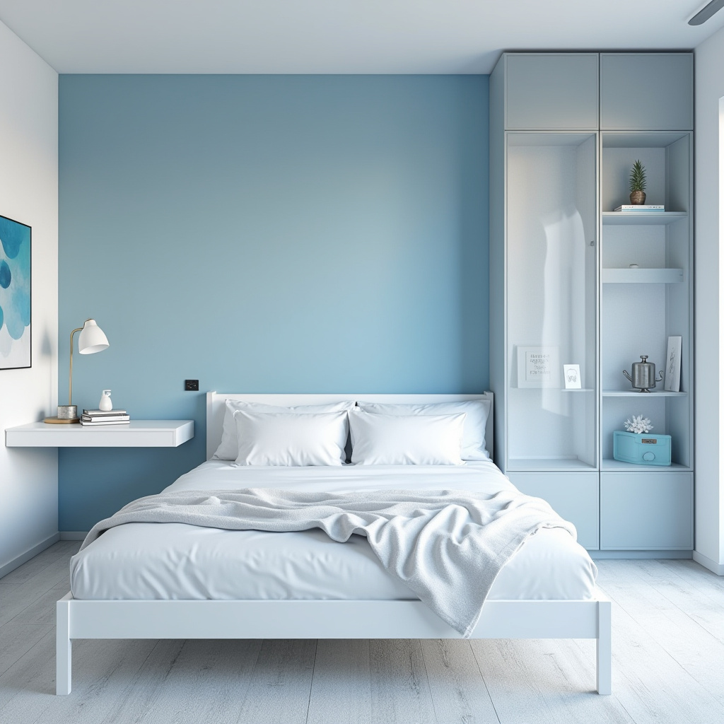 blue teen bedroom 9