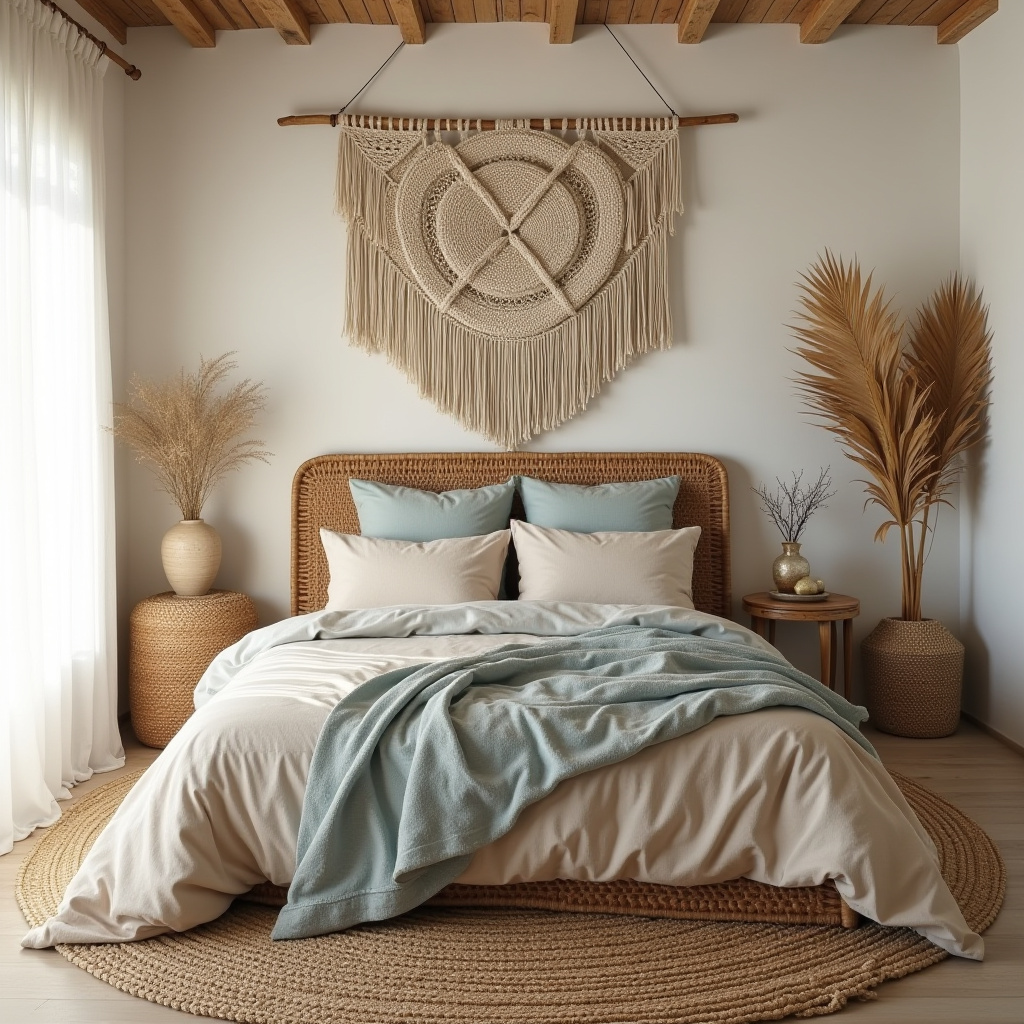 boho beach bedroom 1