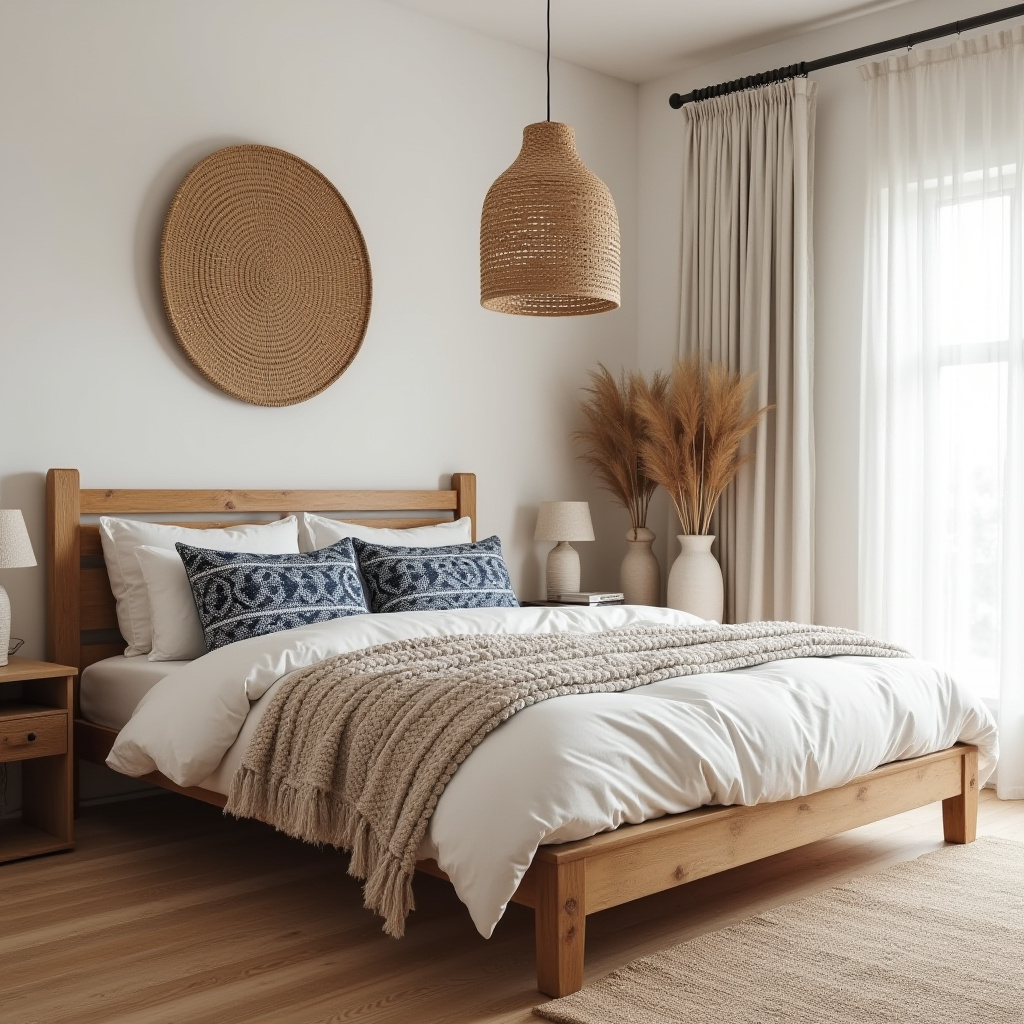 boho beach bedroom 11