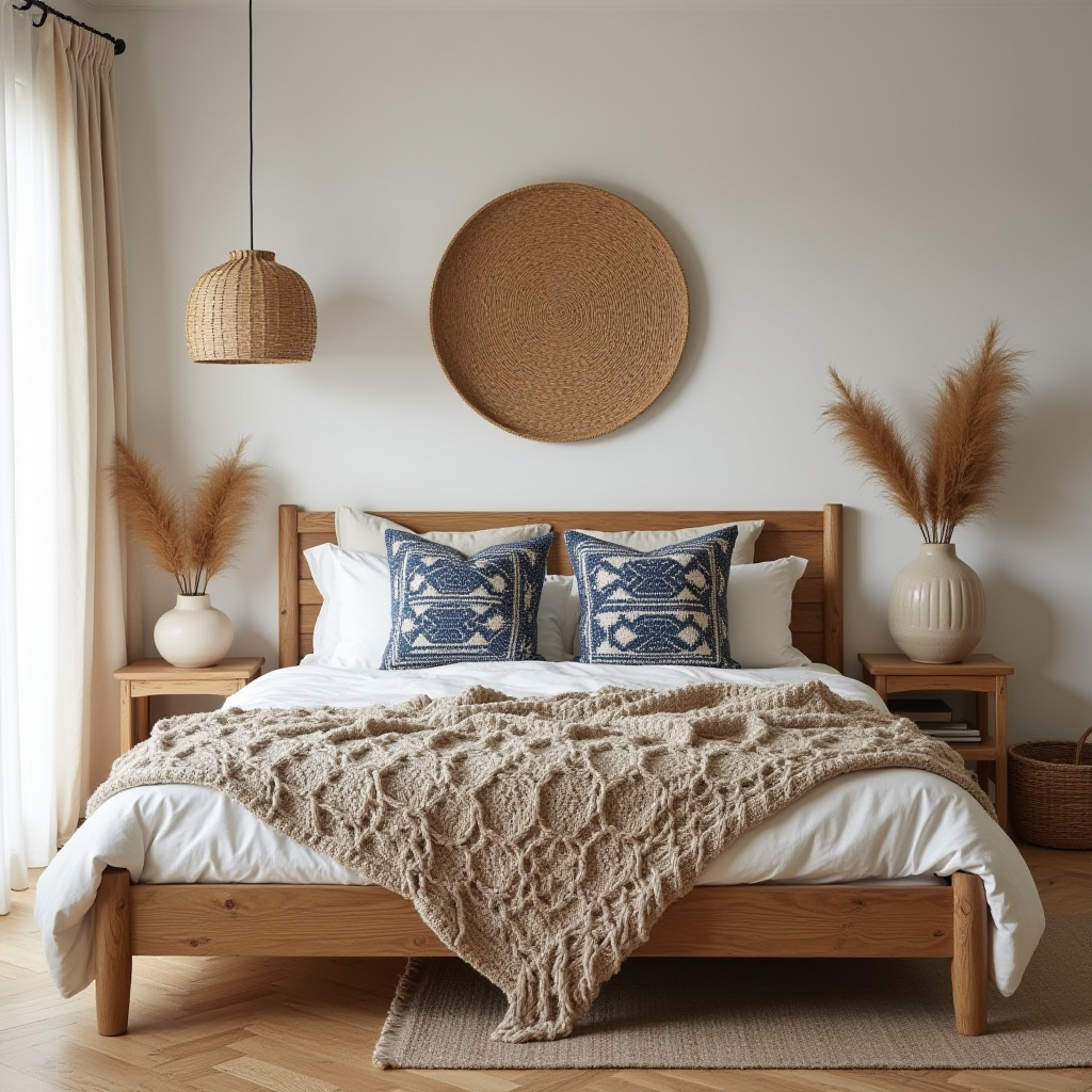 boho beach bedroom 12