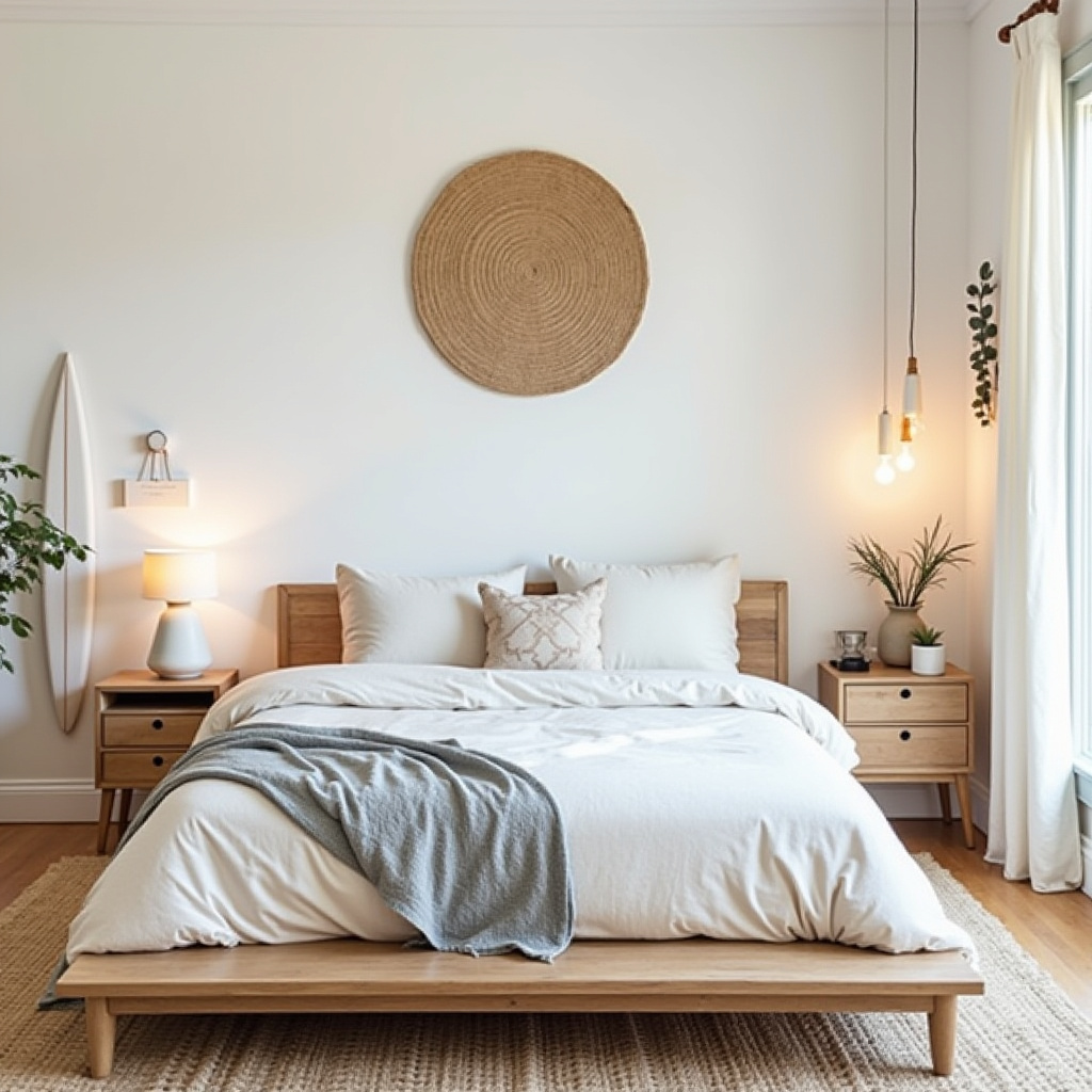 boho beach bedroom 15