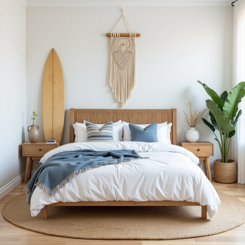 boho beach bedroom 23