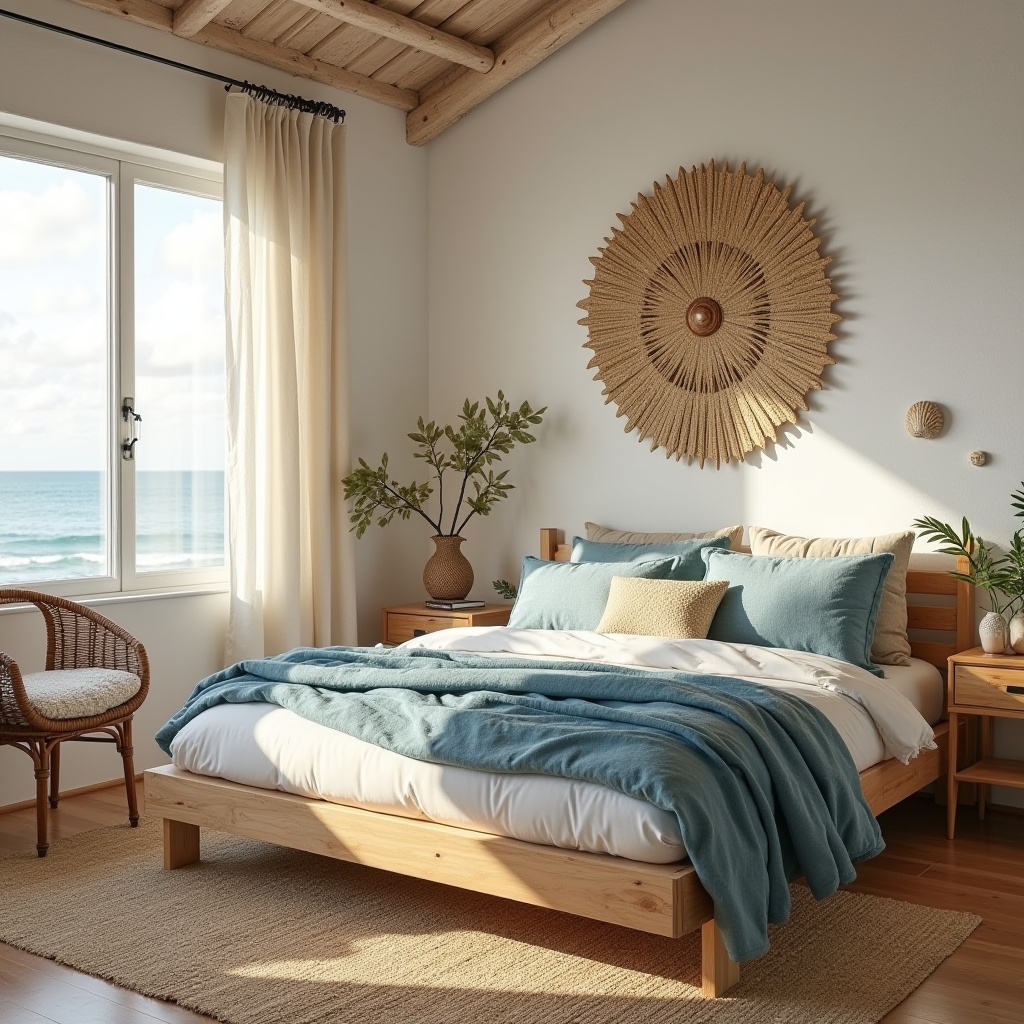 boho beach bedroom 32