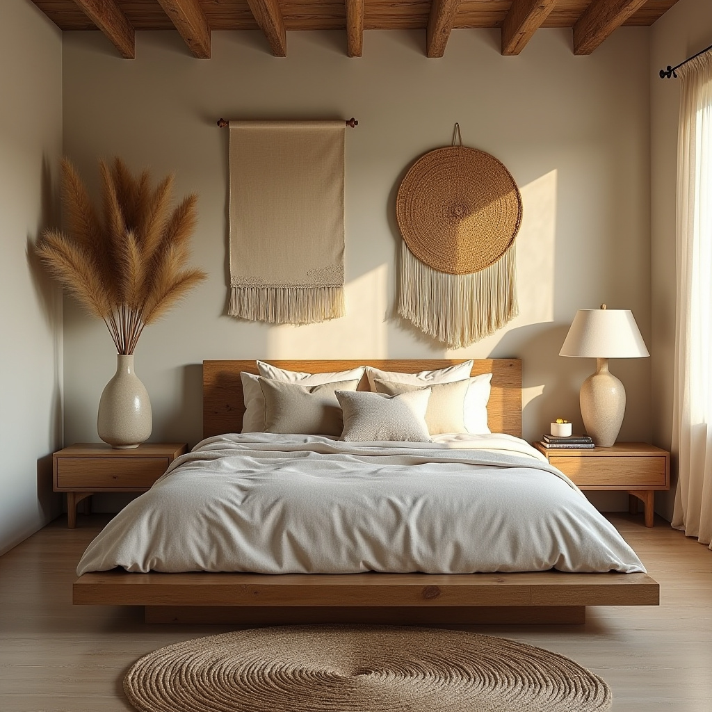 boho beach bedroom 40