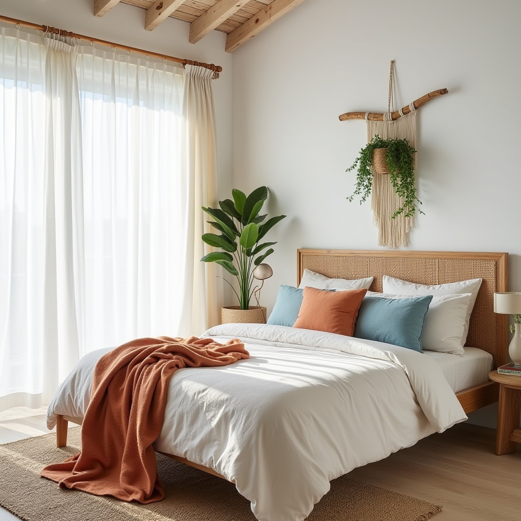 boho beach bedroom 8