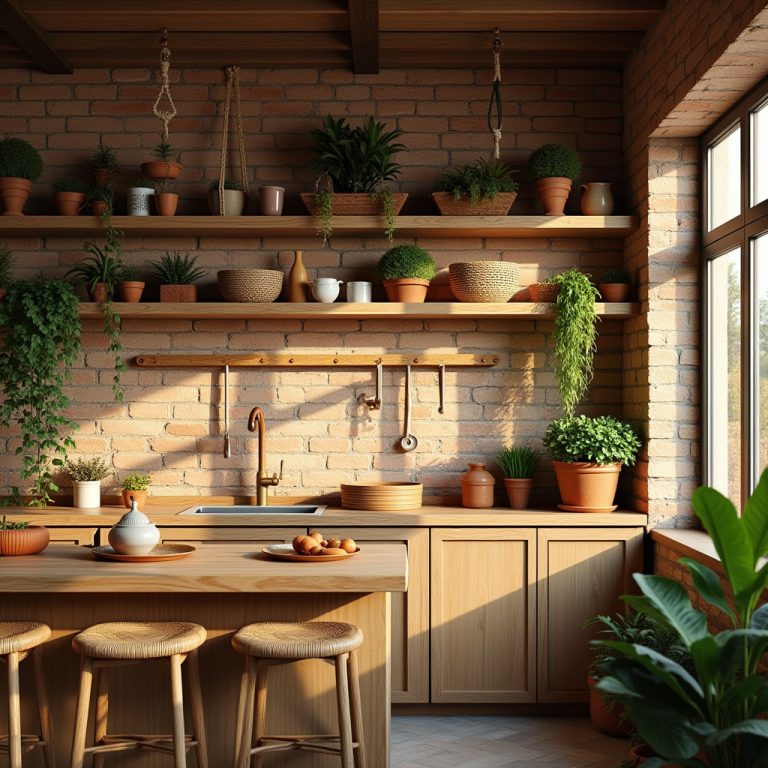 boho kitchen decor 1